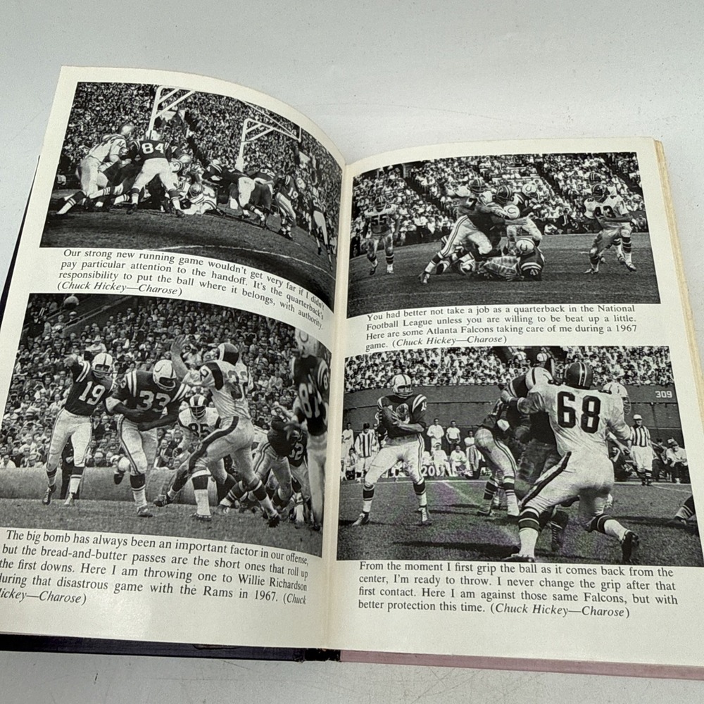 Pro Quarterback My Own Story Hardback Johnny Unitas 1968 - Picture 5 of 14
